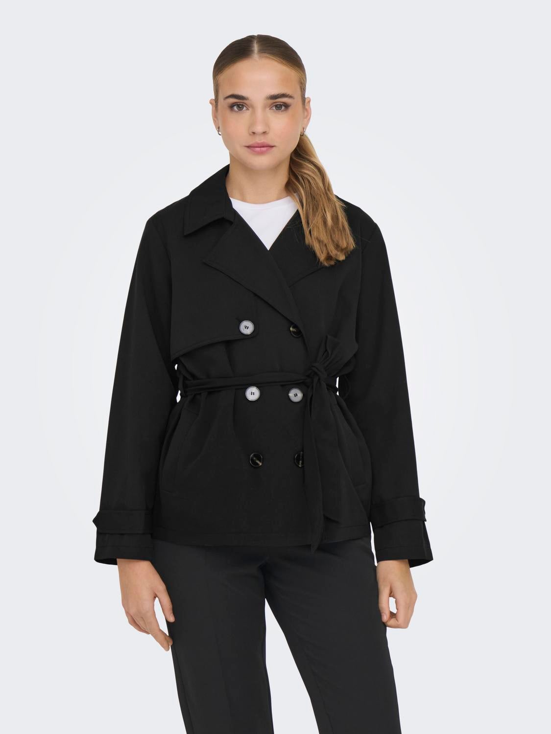 ONLCHLOE Trenchcoat Black