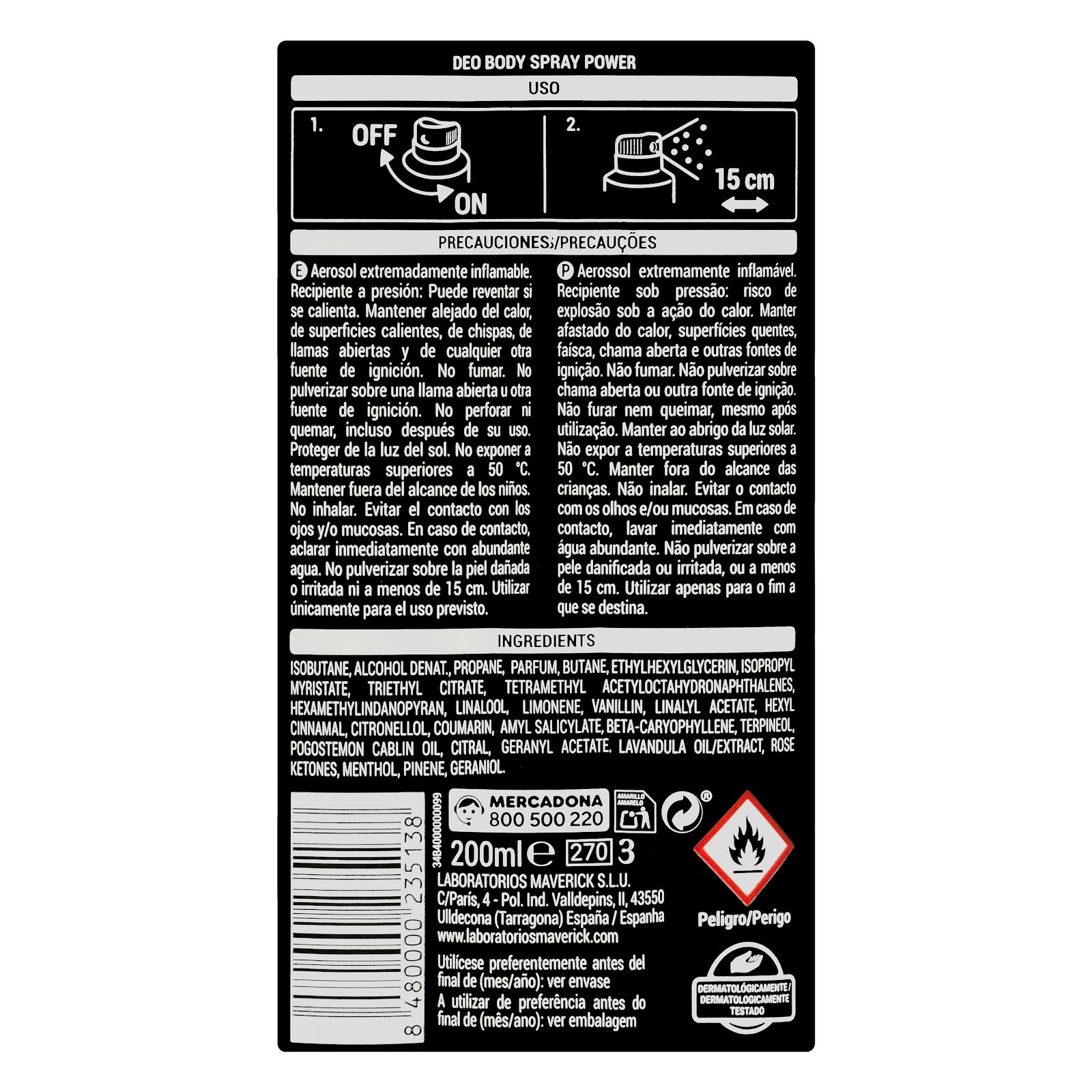 Déodorant puissant anti-taches Deliplus