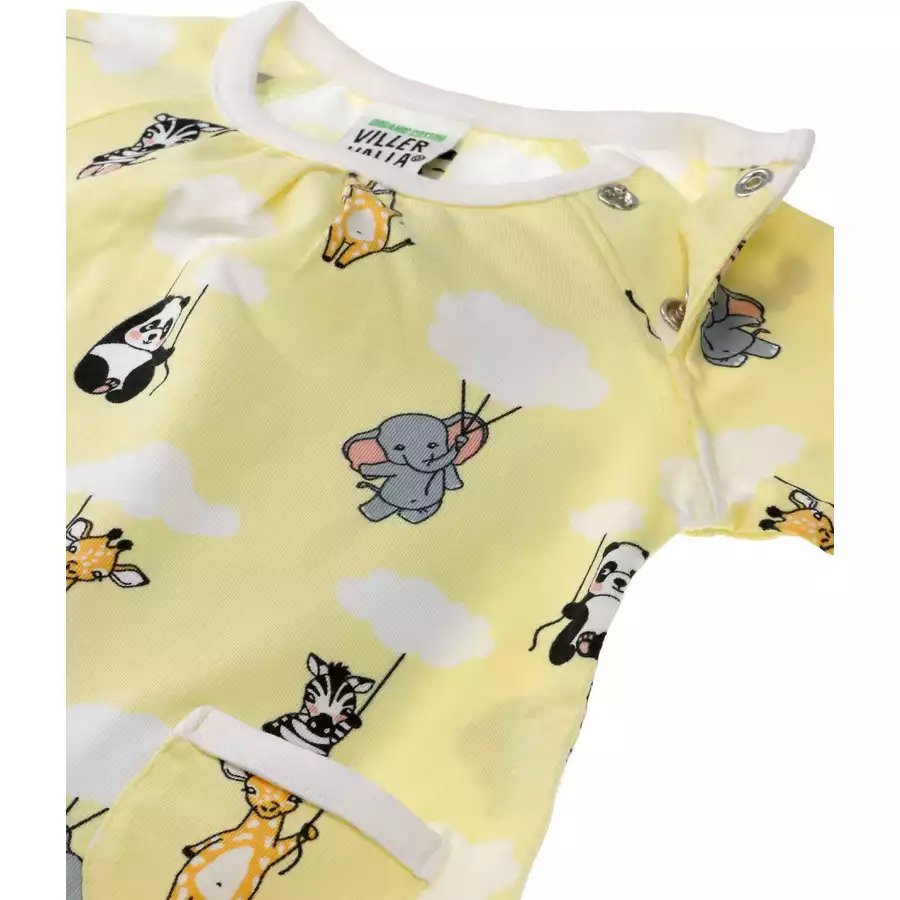 Villervalla Kleid Cloud gelb