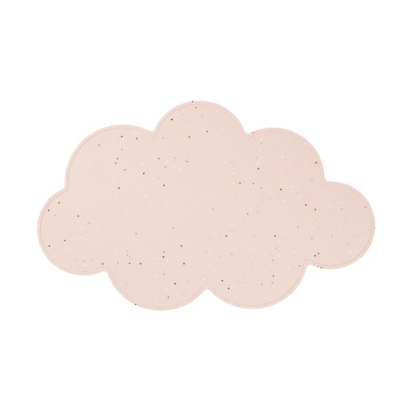 Done by Deer Silicone Placemat - Confetti - Blue