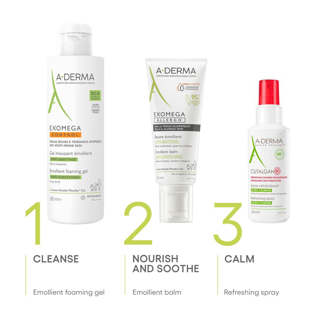 Exomega Control - Gel Espuma Emoliente - 500ml
