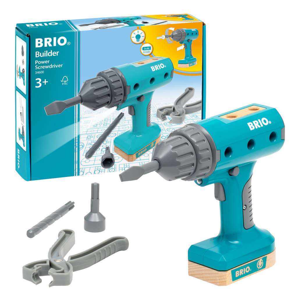 BRIO Spiel Builder Akkuschrauber