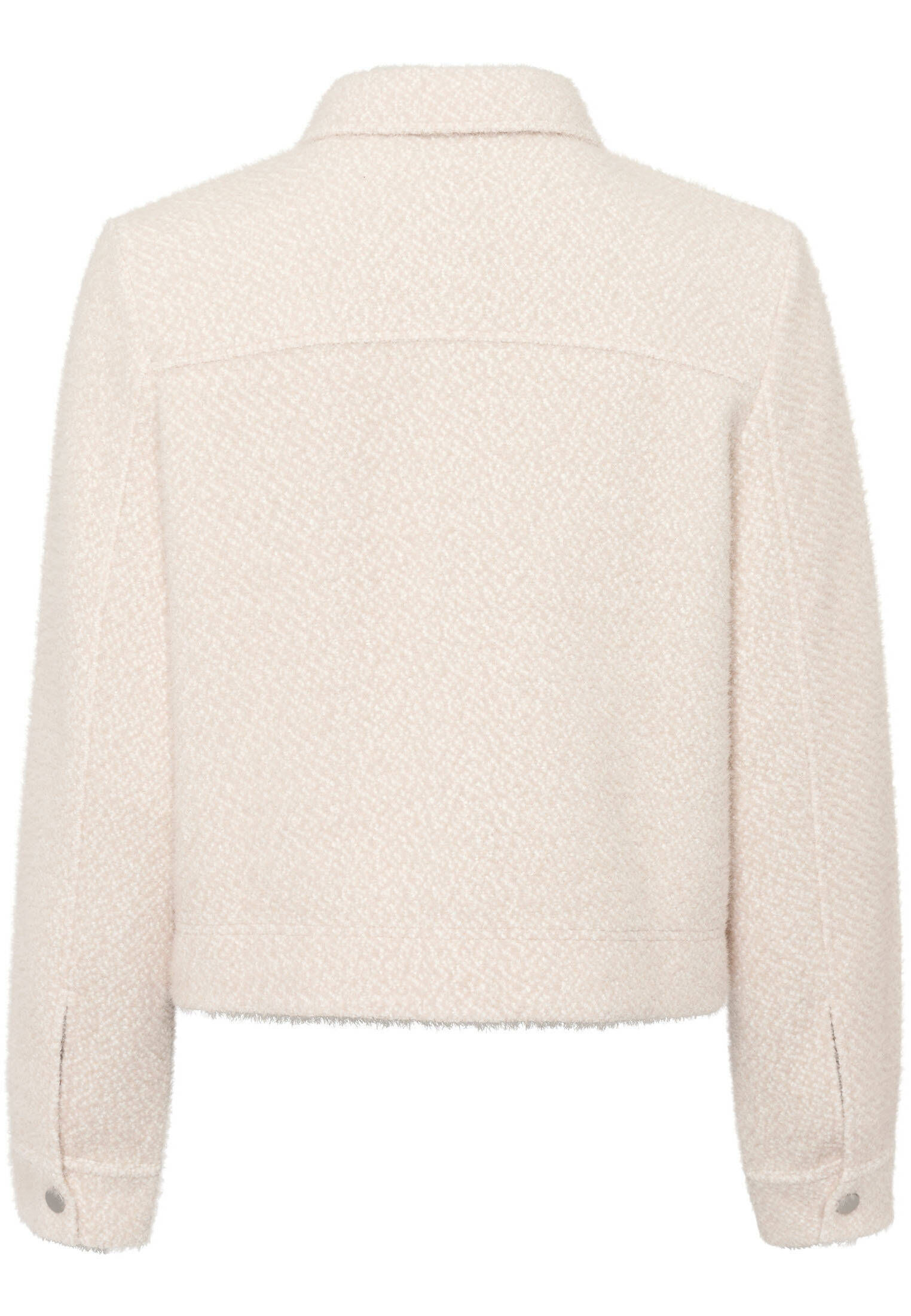 zero| Damen Jacke Bouclè mit Knöpfen