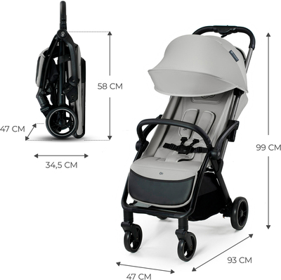 Kinderkraft APINO Trille, Dove Grey