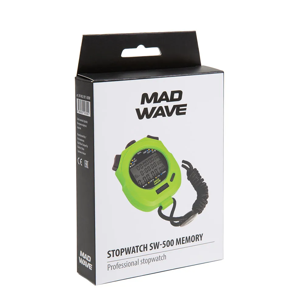 Madwave SW-500 memory Stoppuhr