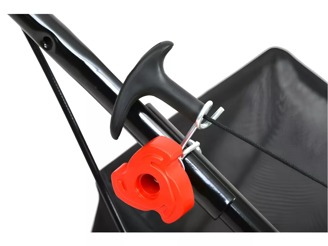 Hecht jardin 5406 Tondeuse à gazon essence 40 cm 3 positions 25-55 Bac 40 l BB LOISIR