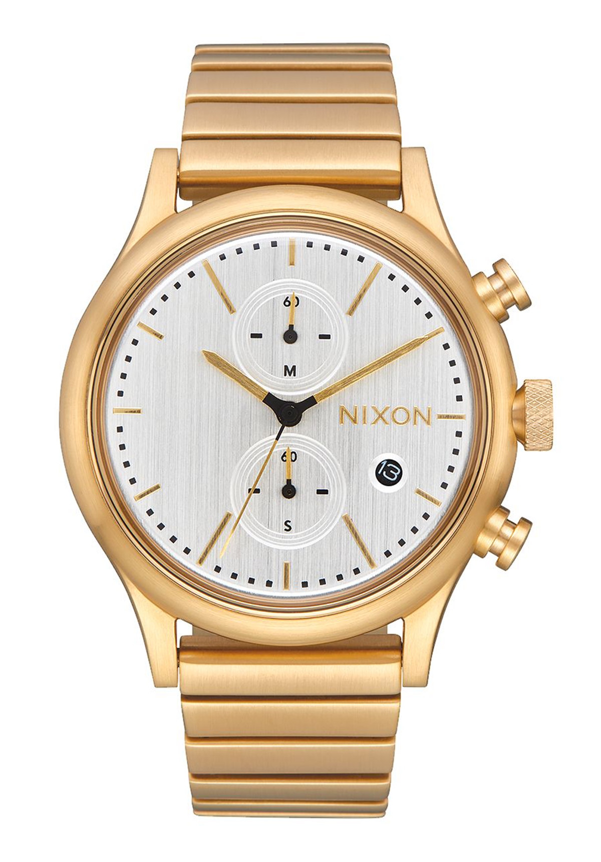 Nixon The Station Chrono All Gold / Silver A1162-2612