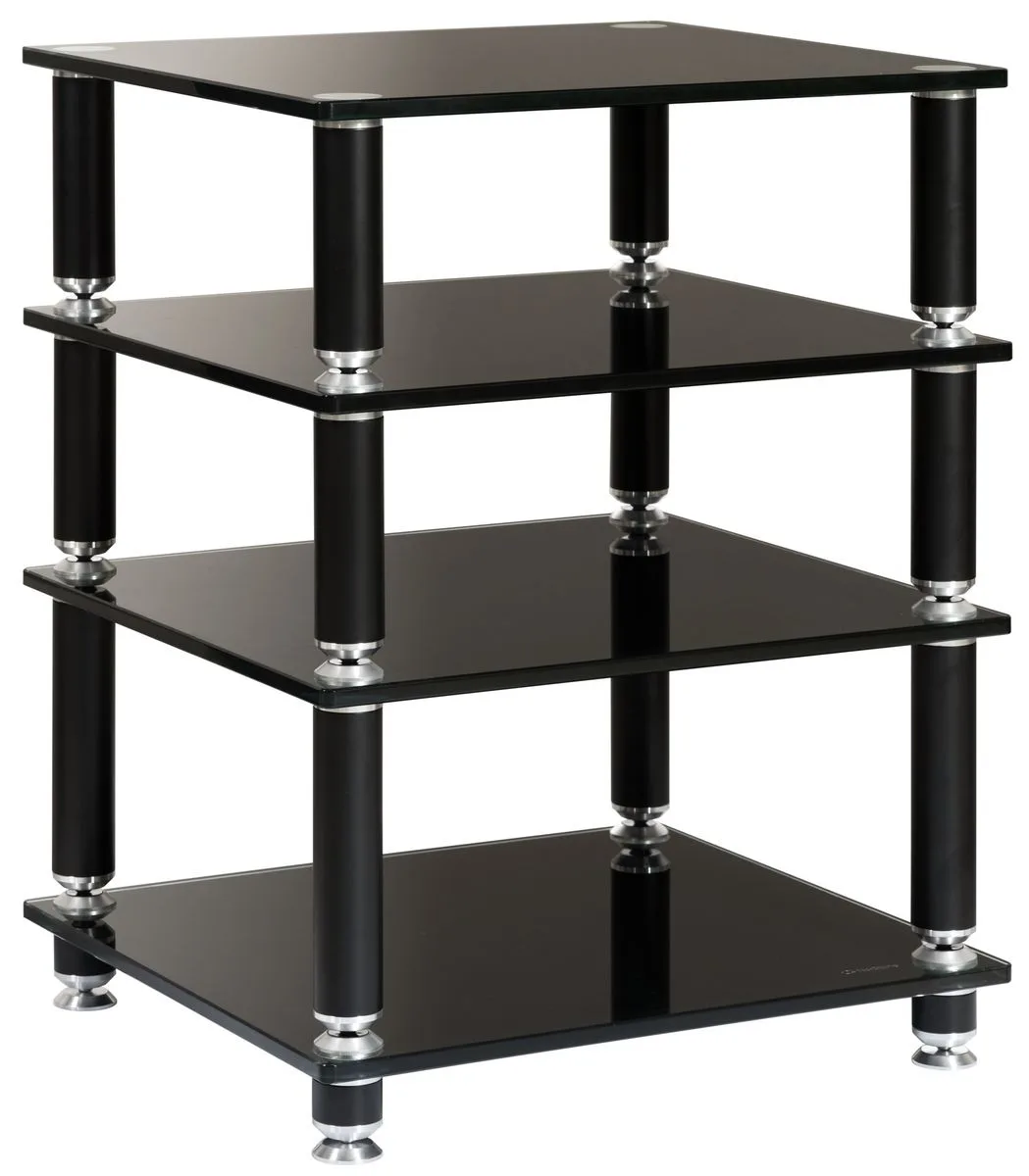 NorStone Stäbbl HiFi Noir satin Meubles hi-fi