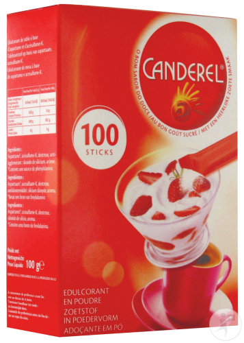 Canderel Sticks 1g Pièces 100