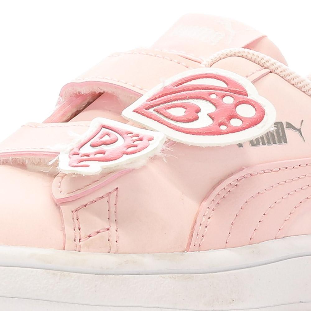 Puma Baskets Rose Fille Puma Smash Butterfly 01