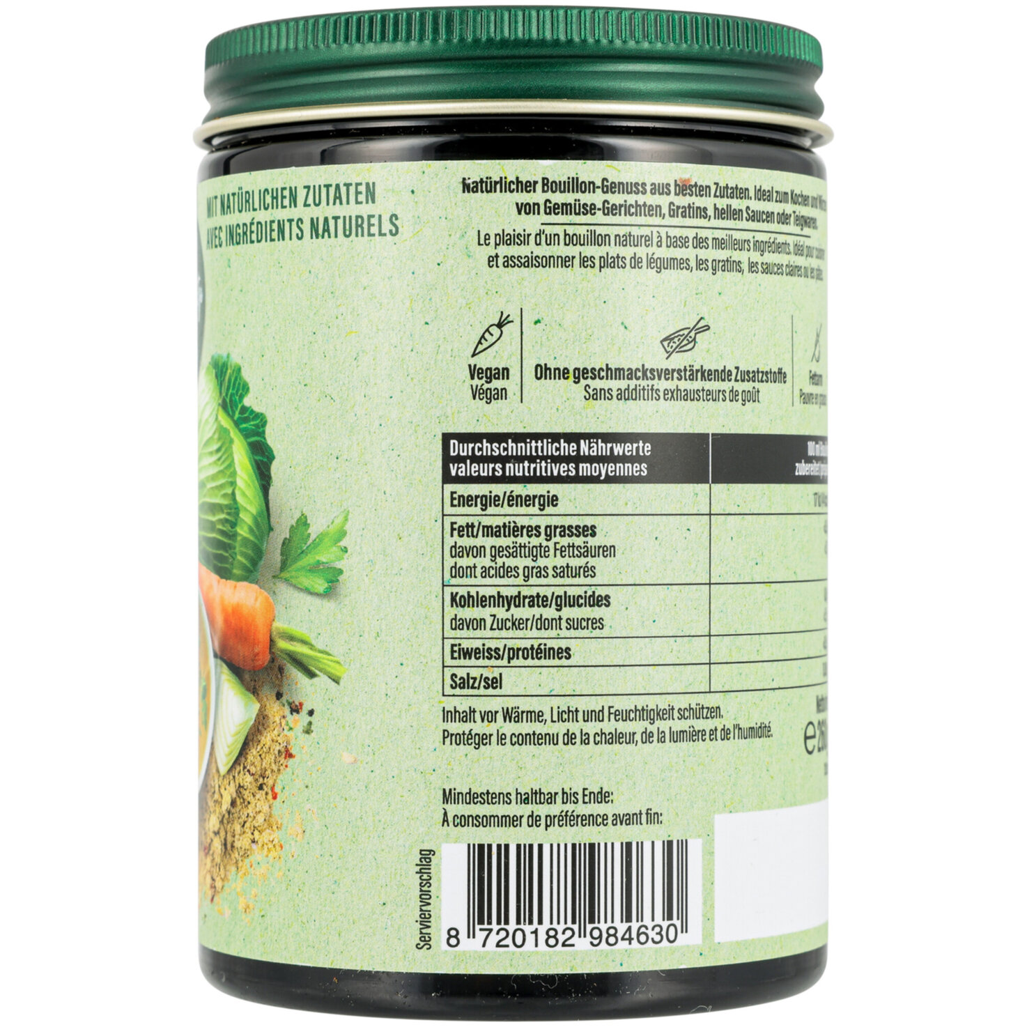 Oswald Naturschätze Gemüsebouillon Pulver