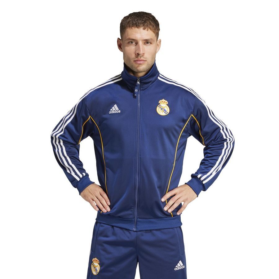 Real Madrid Haut d'Entraînement 1999/00 - Bleu Marine ÉDITION LIMITÉE