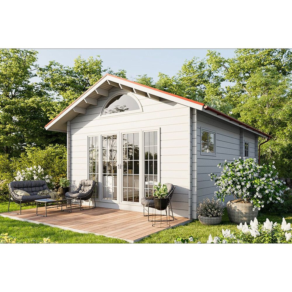 HYTTE JM STUGOR MÅRTEN TRETYKKELSE 90MM 30M²