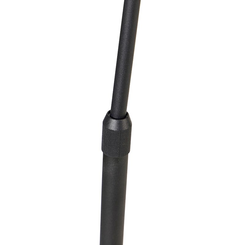 Moderne booglamp zwart met goud - Arc Basic
