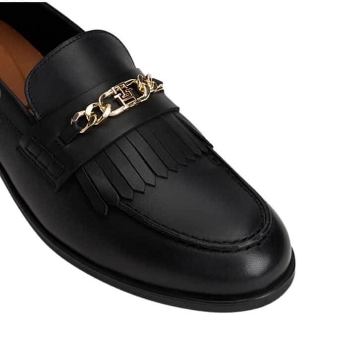 Tommy Hilfiger Chain Fringe Loafers Dame