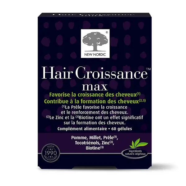 NEW NORDIC Hair Growth Max 60 Cápsulas