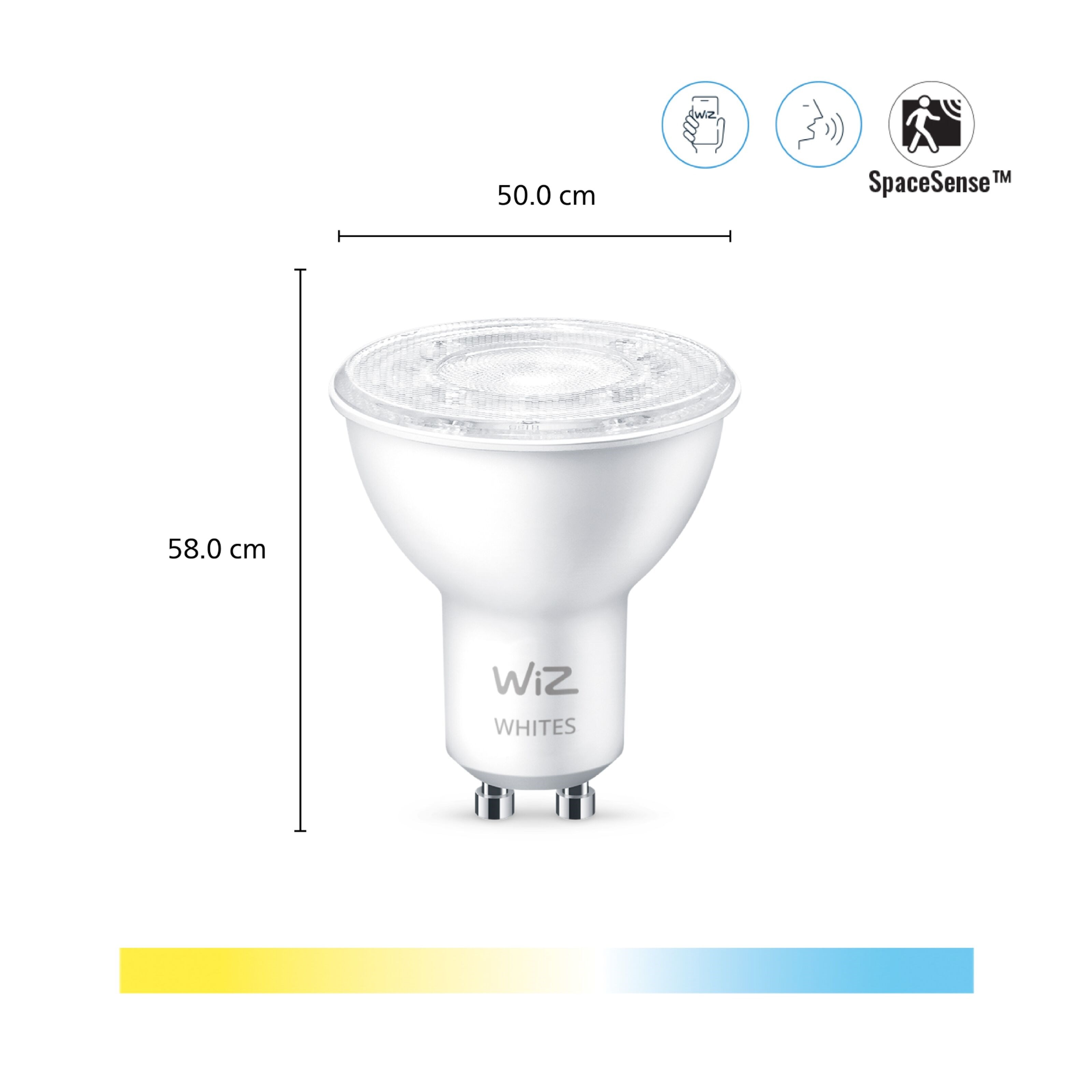 WiZ GU10 Smart LED-pære 345 lm 2-pk.