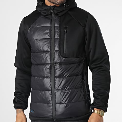 Veste Zippée Capuche Limelight Noir