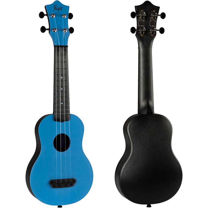 Flight Ultra Travel Series UTS-35 Lake kunststof sopraan ukelele met hoes