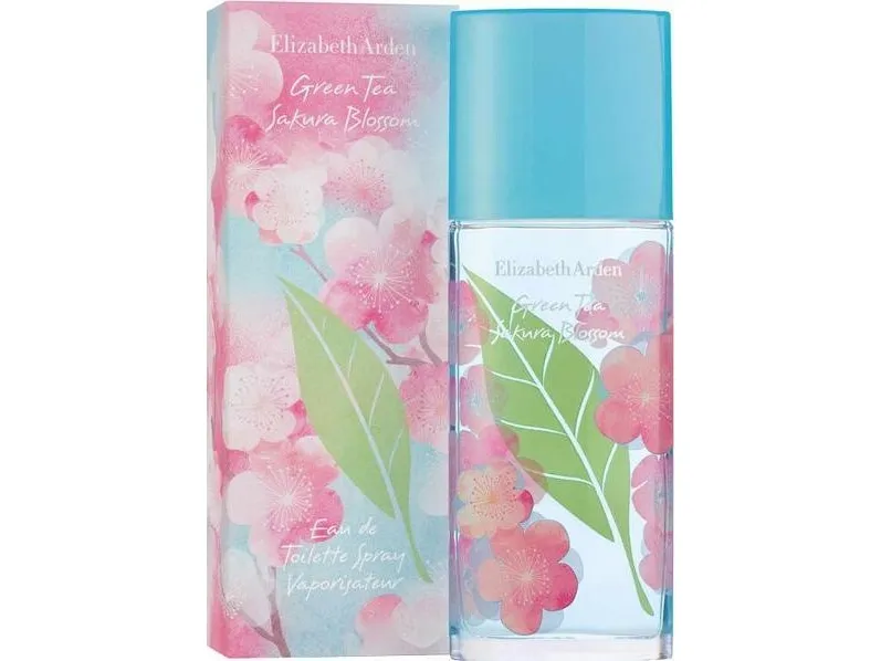 E.Arden Green Tea Sakura Blossom Edt Spray - Dame - 100 ml