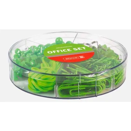 BRUNNEN Büro-Set Colour Code Höhe 3 cm Ø 14 cm kiwi