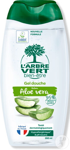 Arbre Vert Crème De Douche Aux Extraits d'Aloe Vera 260ml