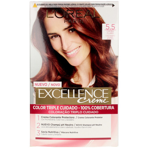 L'oréal - Excellence Creme Tinte 5,5 Castaño Claro Caoba