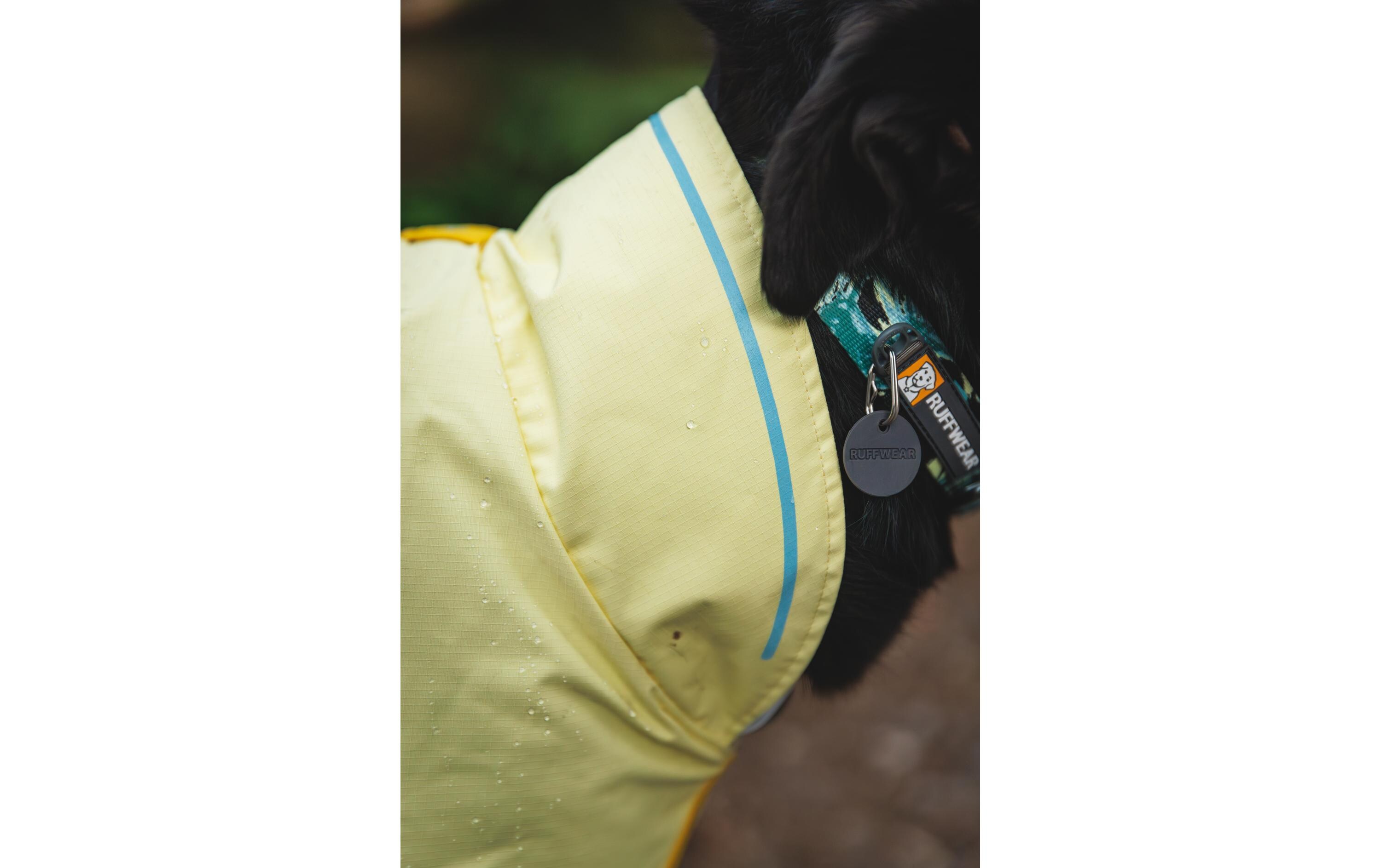 Regenmantel Sun Shower Jacket Gelb, SHunde Regenmantel