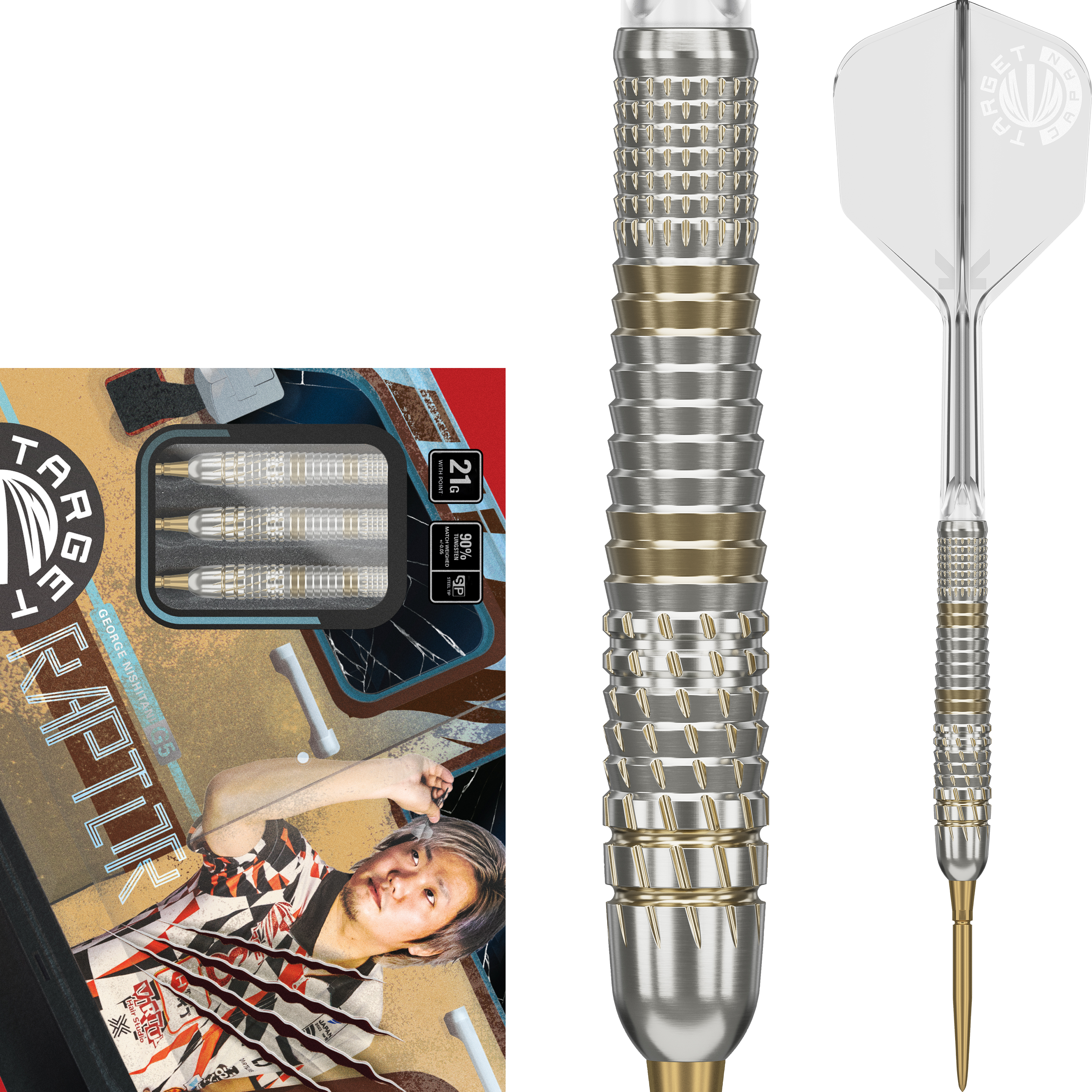 Target Japan - Swiss Point - George Nishitani GEN 5 - Steeldart