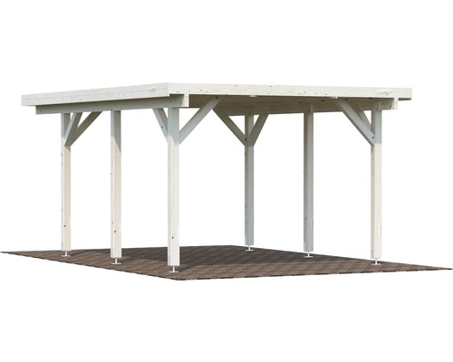 Enkele carport Palmako Karl 11,7 m² 360x512 cm dompelgegrond