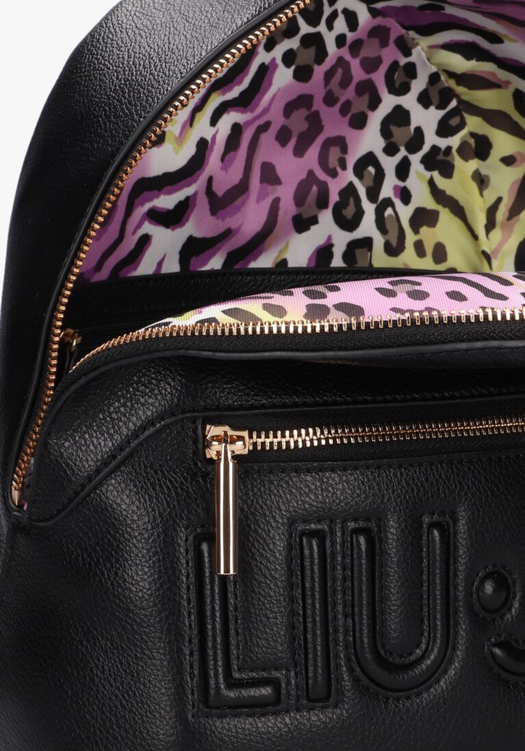 LIU JO zwarte liu jo rugtas ecs m backpack