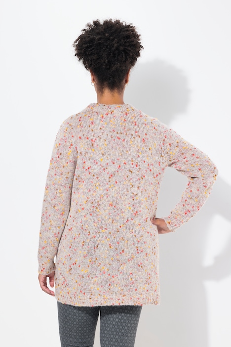 Pullover, Classic Fit, Noppengarn, Zopfmuster