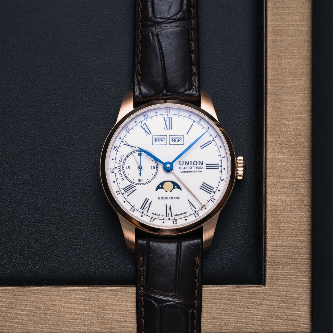 Union Glashütte 1893 Johannes Dürrstein Mondphase Limitierte Edition