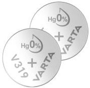 Varta V319 / SR527SW / SR64 / zilveroxide knoopcel batterij 2 stuks