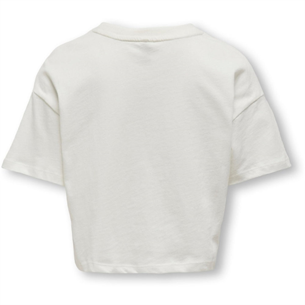 Køb Kids ONLY Cloud Dancer Villa Sport Top
