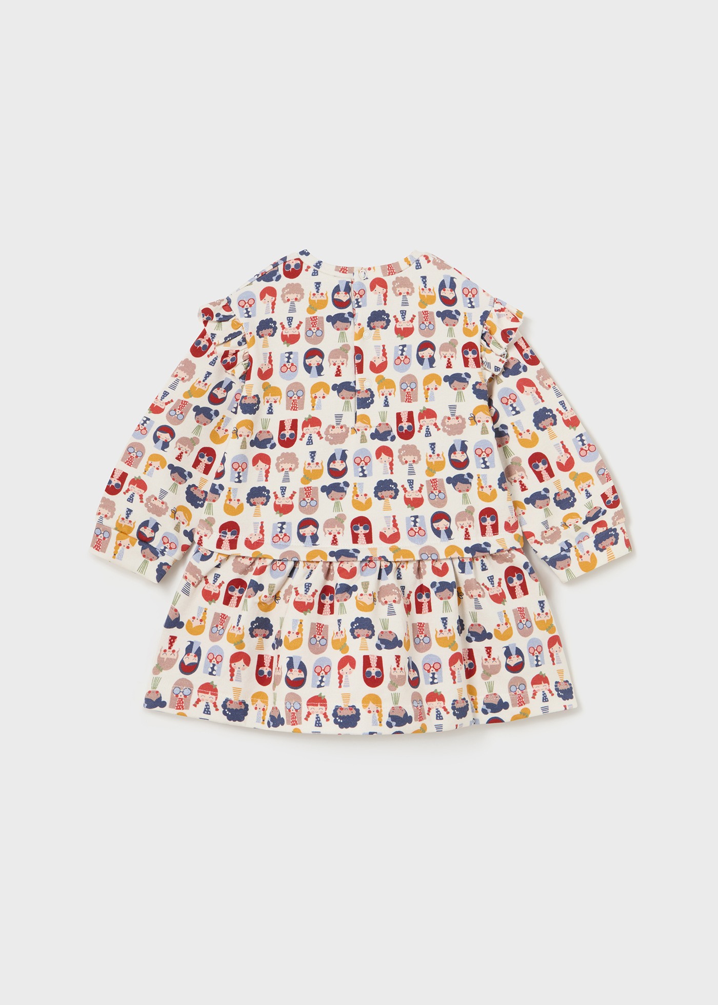 Vestido infantil estampado Better Cotton