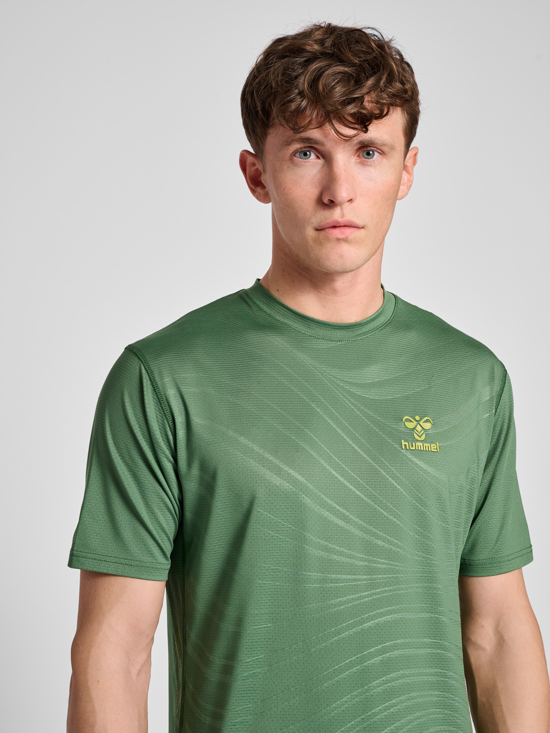 hmlONGRID POLY TEE S/S