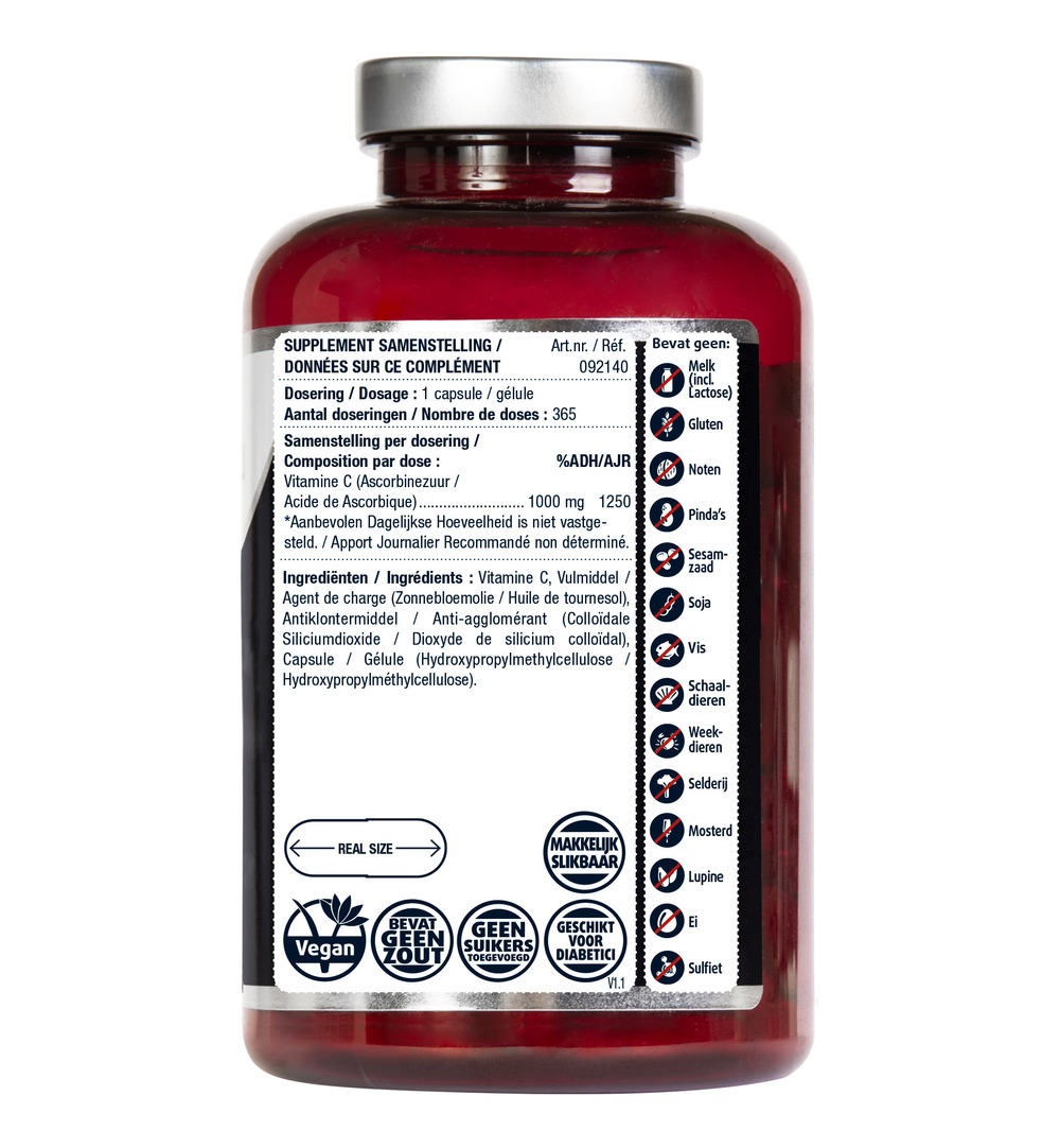 Lucovitaal Super Vitamine C 1000mg (365 capsules)