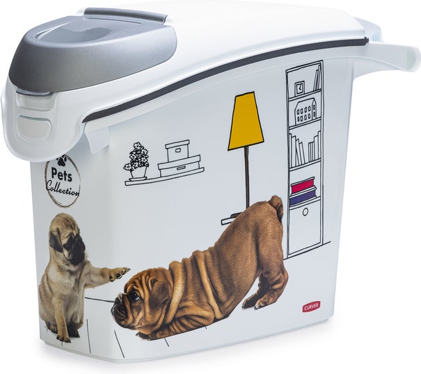 Curver voerton hond wit 15 L