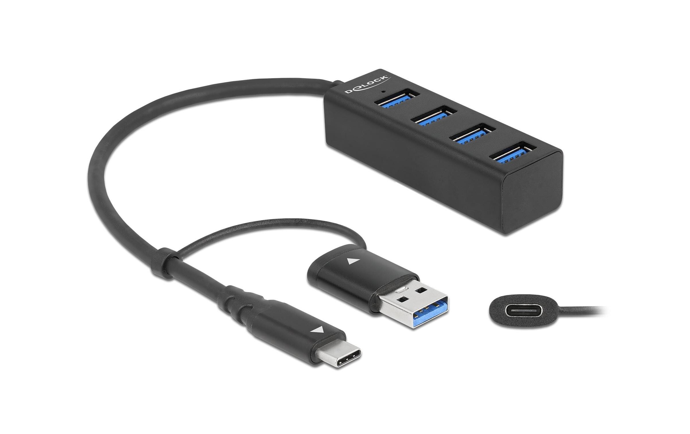 USB-Hub 3.0 Typ-C4-Port-USB-C-Hub