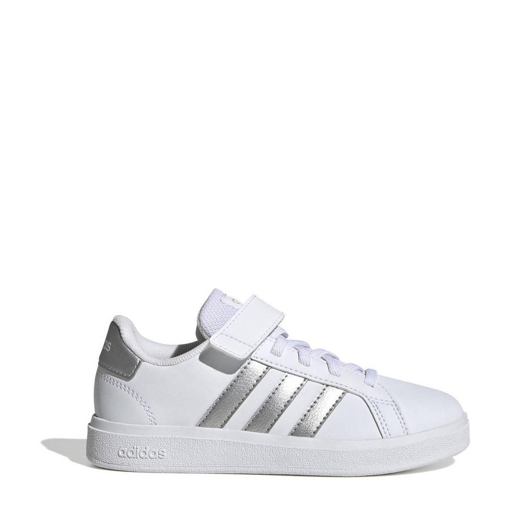 adidas Grand Court 2.0 sneakers wit/zilver
