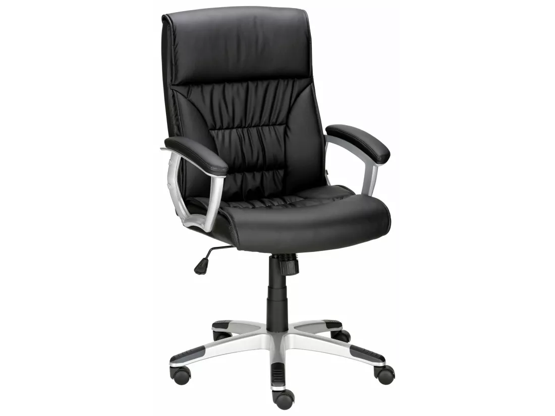 Chaise de bureau Flori Noir