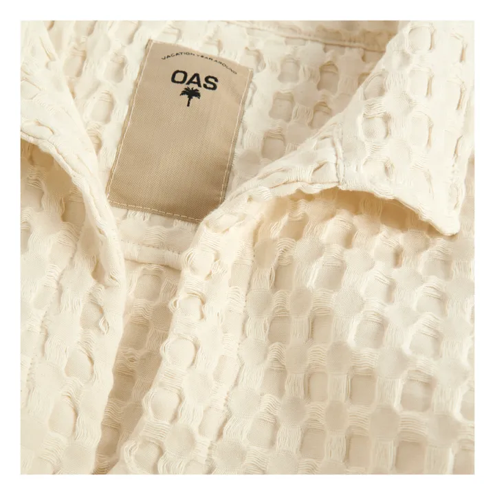 OAS Polo Waffle | Ecru