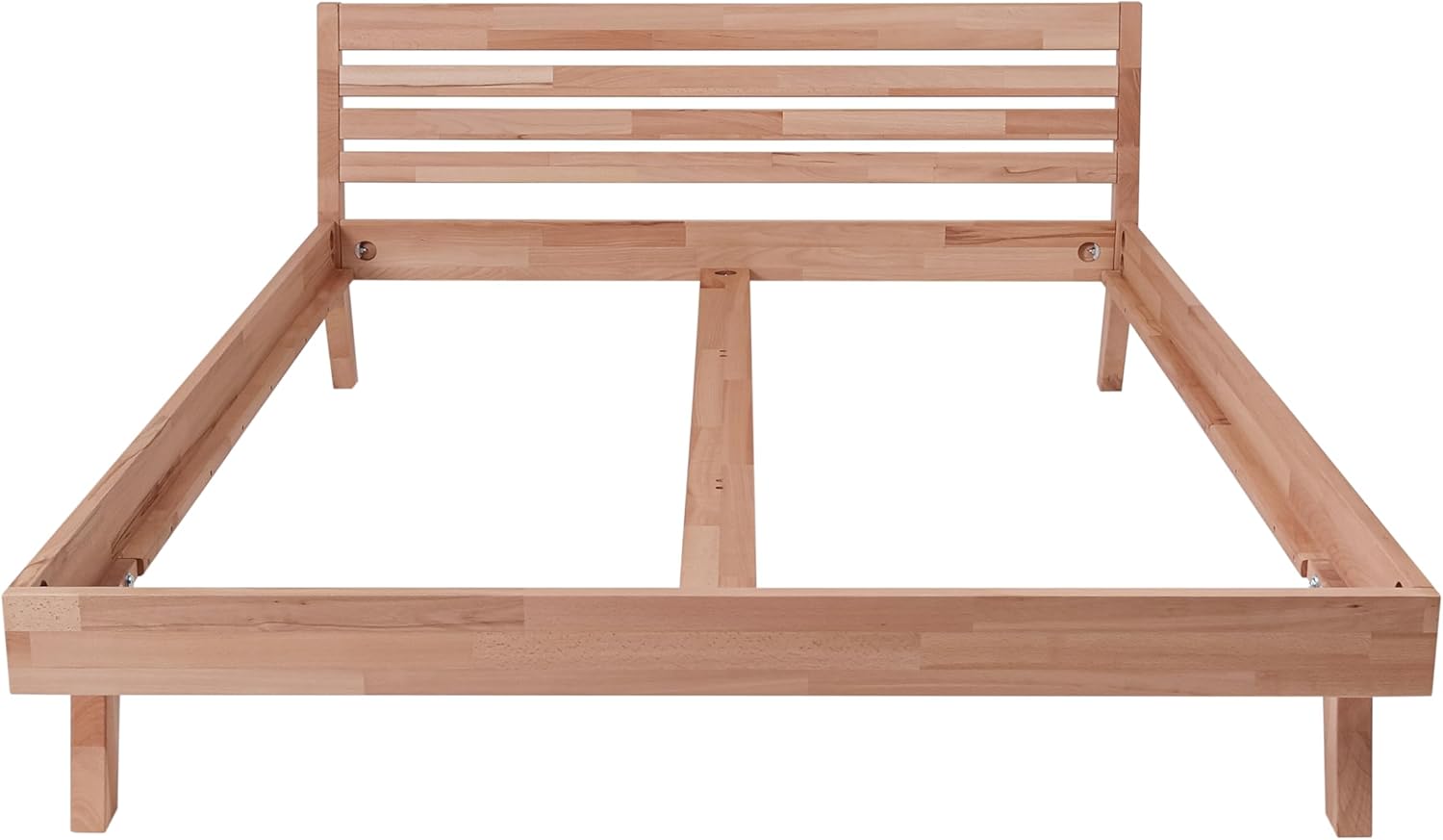 Krok Wood Massivholzbett Mary in Buche (200x200 cm)