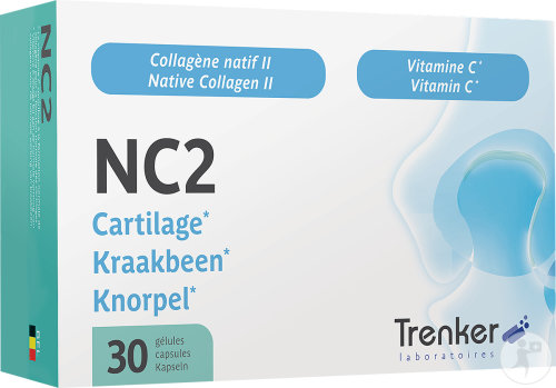 Trenker NC2 Native Collagen II Articulations 30 Gélules