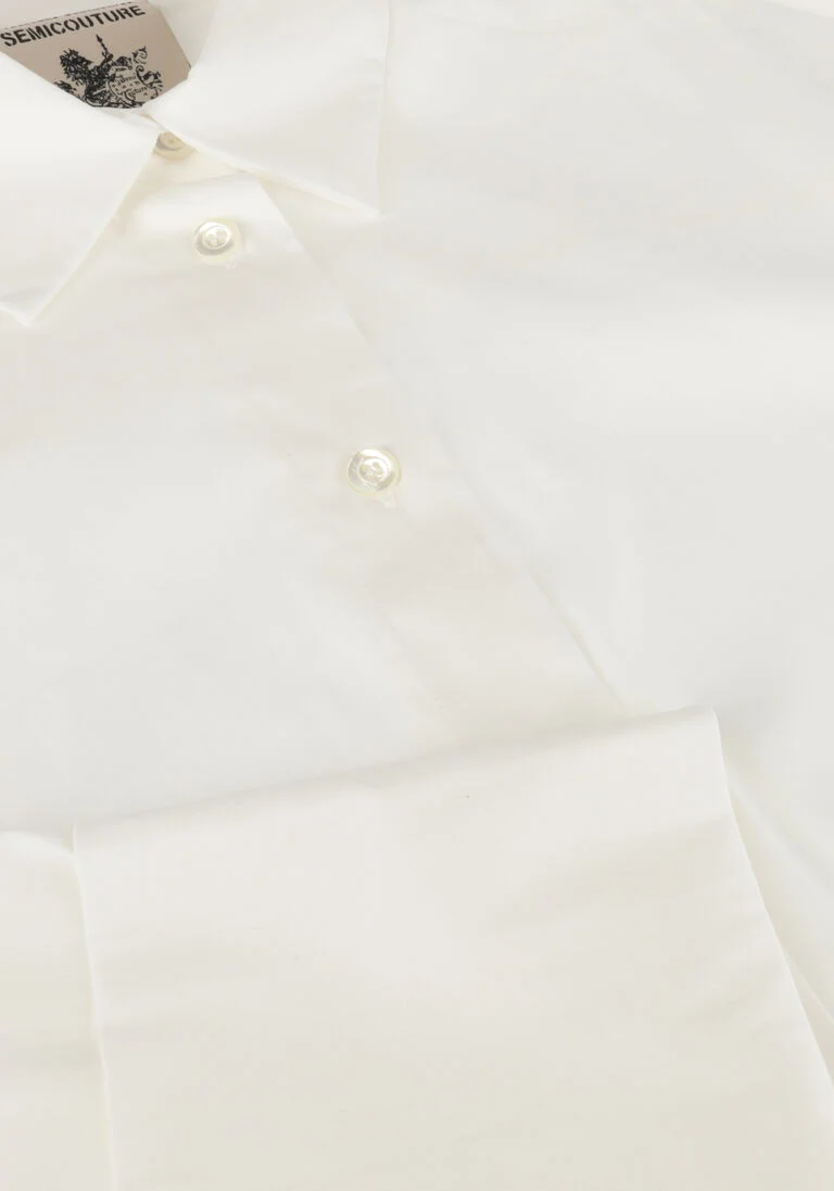 SEMICOUTURE witte semicouture blouse s4sk03 shirt