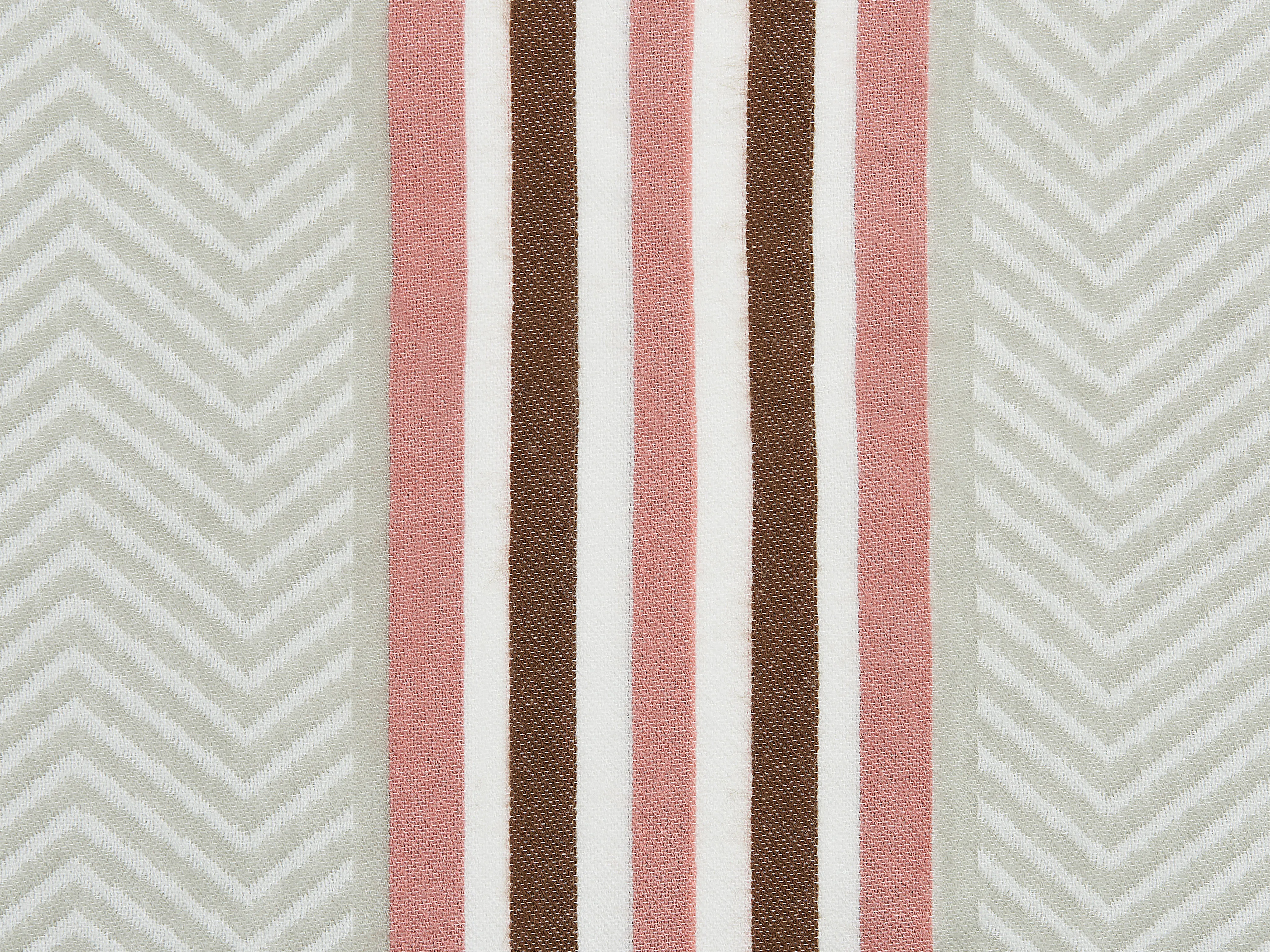 Plaid MAGAR Stof 130 x 170 cm Beige
