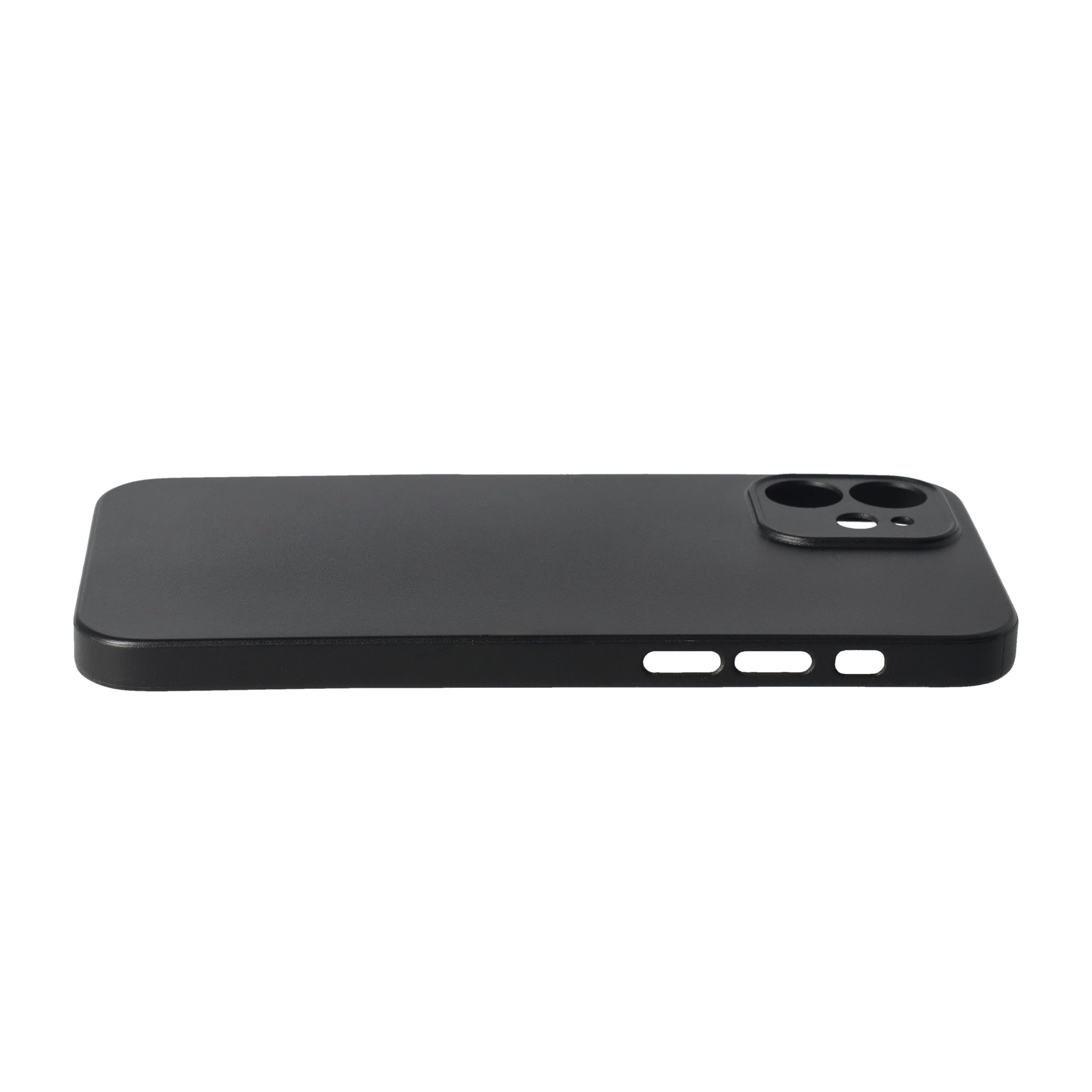 iPhone 12 Hülle Hardcase Ultra Thin 0.18 mm - Schwarz (Matt)