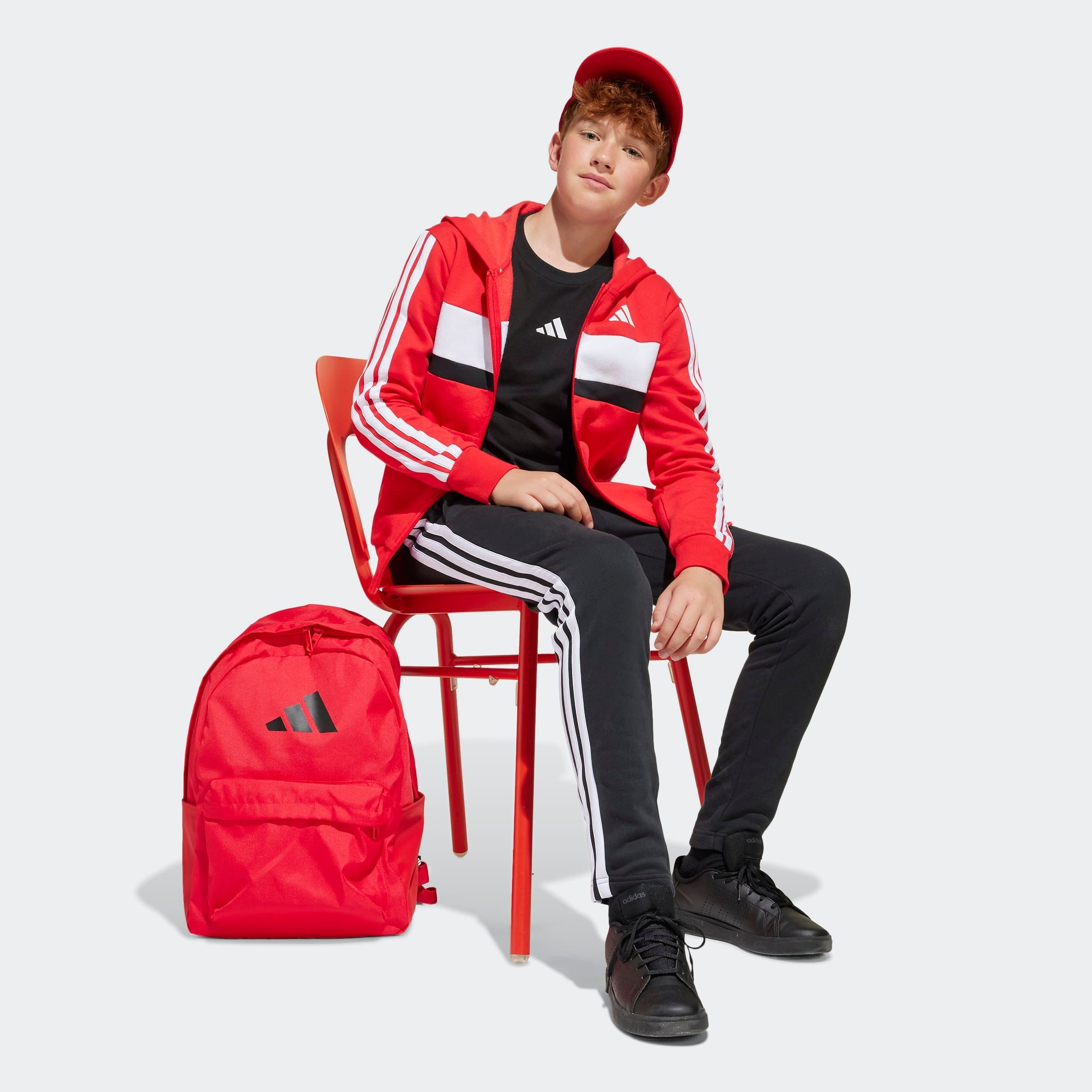 adidas Sportswear Trainingsanzug »J 3S TIB FL TS« 2 Stk.