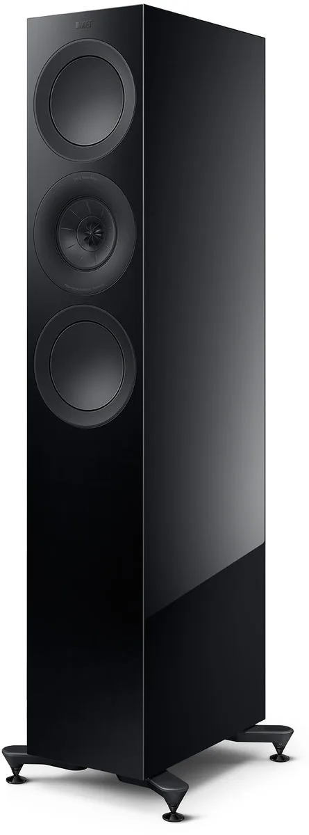 KEF R7 Meta Noir laqué (la paire) Enceintes colonne